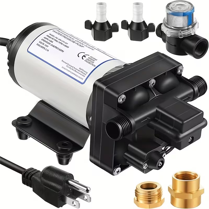 110V Self-Priming Water Pressure Booster Pump