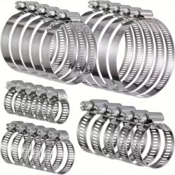 25 Pcs Adjustable Hose Clamp Set